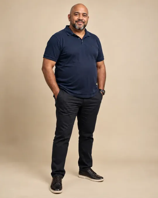 Ensaio masculino corpo inteiro casual elegante